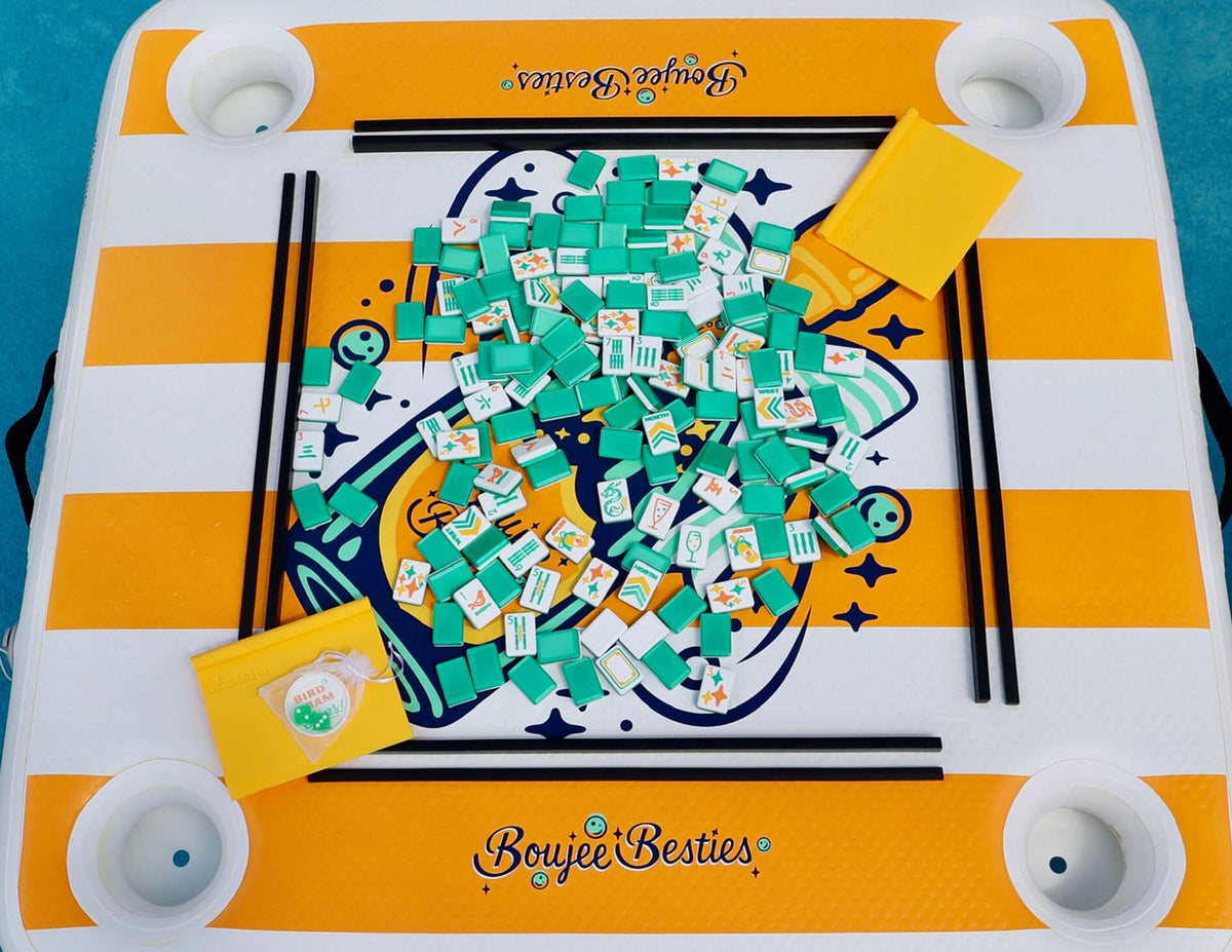 Floating Mahjong Tiles