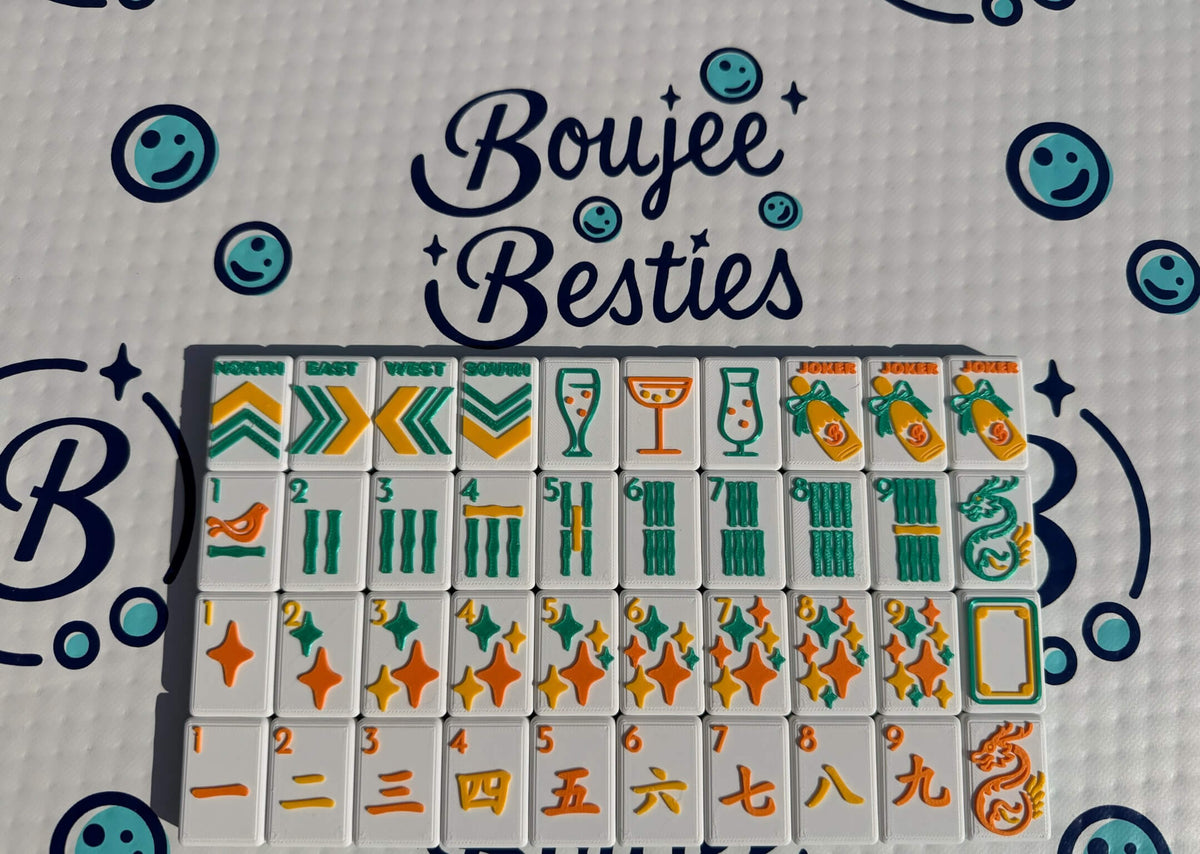 Floating Mahjong Tiles