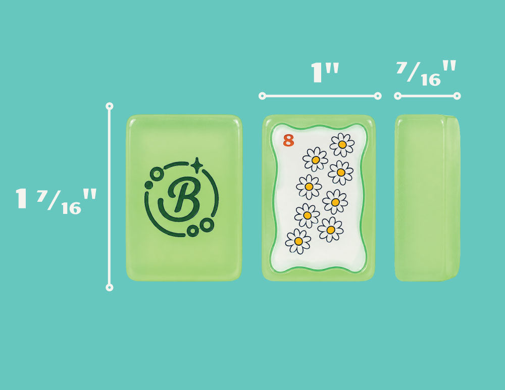 Glow-in-the-Dark Mahjong Tiles